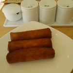 棗 - 少し揚げ色の濃い春巻き