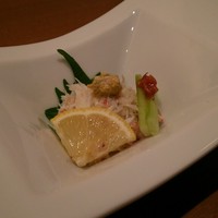 函館うに むらかみ 日本生命札幌ビル店 - 毛蟹むき身蟹味噌のせ 1000円