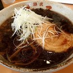 麺武 はちまき屋 - 正油ラーメン；薄め・油少なめ・キクラゲ多め @2016/12/28