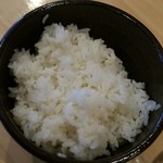 てっぺん 勝川店 - お茶碗も直系てっぺんと同じ物