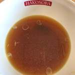 名代 箱根そば - わずかにカレー味