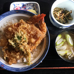 菊太郎 新富 - (2016-12-28)  天丼 1,300円