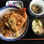 菊太郎 新富 - (2016-12-28)  天丼  1,300円