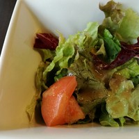 鉄板焼きgrow 上野店 - ランチのサラダ