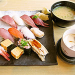 魚力海鮮寿司 - 特盛海鮮にぎり