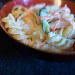 三吉 - フジッリの蛋黃醬（マヨネイズ）サラド