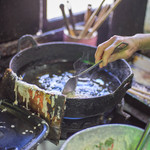 三吉 - 掻揚（かきあげ）に、、