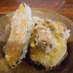 手打ち蕎麦 仙太郎 - 北海道仙鳳跡産プリプリ牡蠣フライとお蕎麦