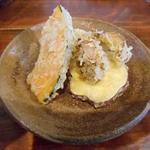 手打ち蕎麦 仙太郎 - 北海道仙鳳跡産プリプリ牡蠣フライとお蕎麦