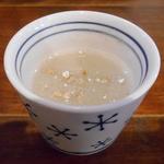 手打ち蕎麦 仙太郎 - 試作品の蕎麦の豆乳？
      コースで出される予定らしい