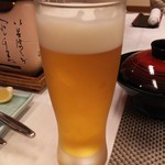 食べるお宿 浜の湯 - 生ビールは麒麟ブラウマイスター