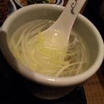 ねぎし - テールスープ