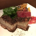 ma・sa・ka - 2016.11.黒胡椒のチーズタルト@600円