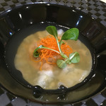 上の人参みたいなやつは雲丹でつくったもの。
          もうね、想像を絶しますね。