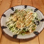 鶏天サラダ ７８０円(税込) 鶏天は６P。