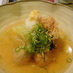 寿司割烹遠藤 - 瓜・小芋・茄子の揚げ煮（2008.7追加）