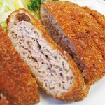 日進食堂 - メンチカツ