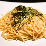 相席処 縁むすび - たらこと舞茸のパスタ