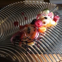 コンヴィヴィアリテ・イチノセ - 蟹とほたてのラビオリ