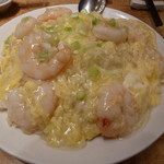 TASTY CONGEE & NOODLE WANTUN SHOP - 蝦餡の炒飯