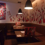 ハバネロ居酒屋 BOKUN - 店内は明るく楽しい雰囲気でしたよ！