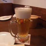 ハバネロ居酒屋 BOKUN - この日はビール半額でした！ラッキー♪