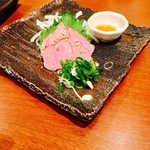 黒毛和牛と日本酒 個室居酒屋 和み家 - nagomiya:牛ハツ刺し