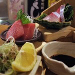 福岡 炉端もん - 刺身盛り合わせ