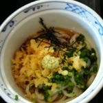 藍屋 - 冷やしたぬきうどん