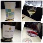 TTOAHISU - ◆次に白を。甘口でとお願いしましたら「安心院の白ワイン」が出されました。◆その次に「赤」を