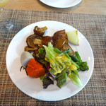 ラ・ソラシド フードリレーションレストラン - サラダビュッフェのサラダです