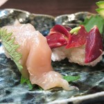 つかふき屋 - 地鶏の寿司