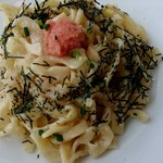 らくだ軒 - たらこのクリームソースパスタ842円