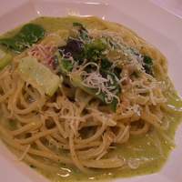 ジャルダン ポタジェ テラニシ - 小松菜のジェノベーゼソースのパスタ