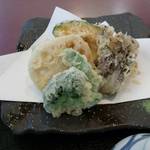 蕎彩庵 - 野菜天ぷら。