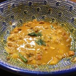 来楽軒 - 2016年12月
      限定
      汁なしチーズカレー担々麺