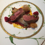 モナリザ 恵比寿店 - 鴨胸肉のロースト フランボワーズのソース