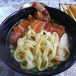 平麺を選んだ