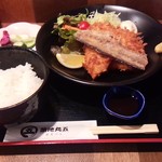 築地丸五 - 生あじフライ定食（限定10食） 850円