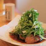 横濱蕎麦 傳介 - 料理写真:本日のBEST　鴨焼き焦がし九条ネギ