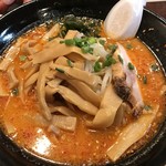 らーめん十勝 - 辛みそラーメンメンマトッピング