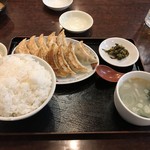 らーめん十勝 - 餃子定食￥６００