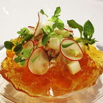 毛蟹　那須御養卵　青りんご