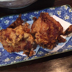 桐麺 - からあげセットのからあげ♪