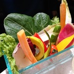 彩り野菜のバーニャカウダ