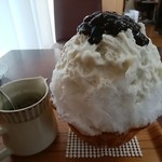 埜庵 - ココナッツミルク金時珈琲970円*2016.12