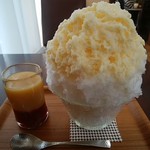 埜庵 - (桃＋バナナ＋リンゴ＋3種の柑橘)＋ラズベリー970円*2016.12