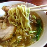 お食事処 やちよ - パンチの効いたスープが美味しい麺に絡む！(2016,12/24)