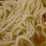 ヤマカそば - 特製ラーメンの麺；卵を使わない自家製麵．啜り心地/喉越しともGood！(o^-')b @2016/12/29