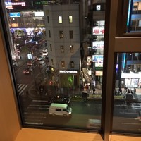 瓢斗 新橋店 - エレベーターを降りると眼下には